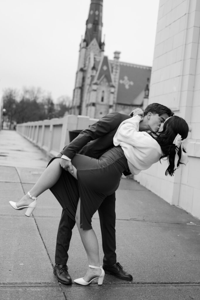 Engagement photoshoot in Cambridge, Ontario