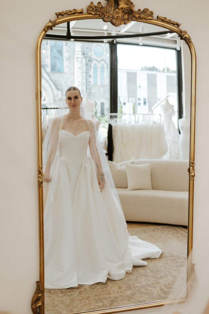 bridal boutique try on taken by hematite images